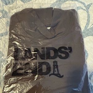 Land’sEnd mock turtleneck rich coffee brown 2x